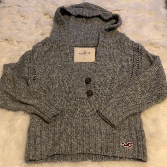 Grey knit sweater - Picture 1 of 6